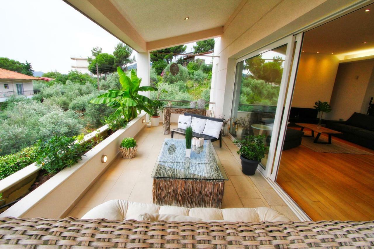 Aerides Luxury Villa PalaiónTsiflíkion Exterior foto